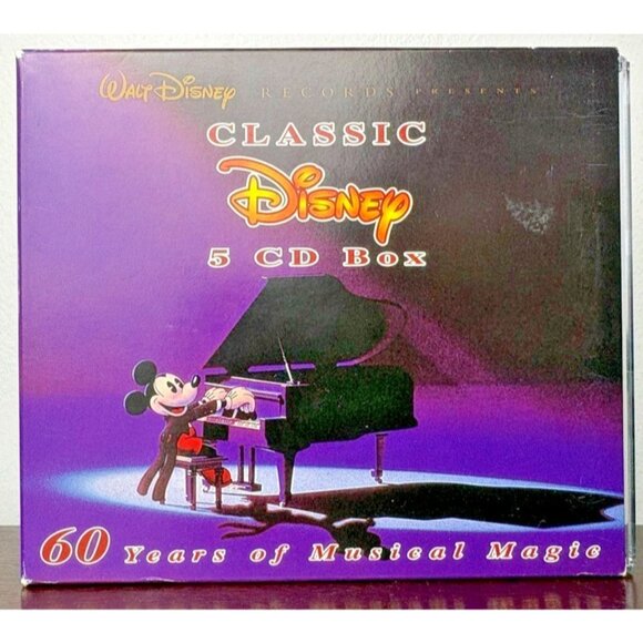 Walt Disney Records Classic Disney 5 CD Box  Volume 1-5 - Picture 1 of 4